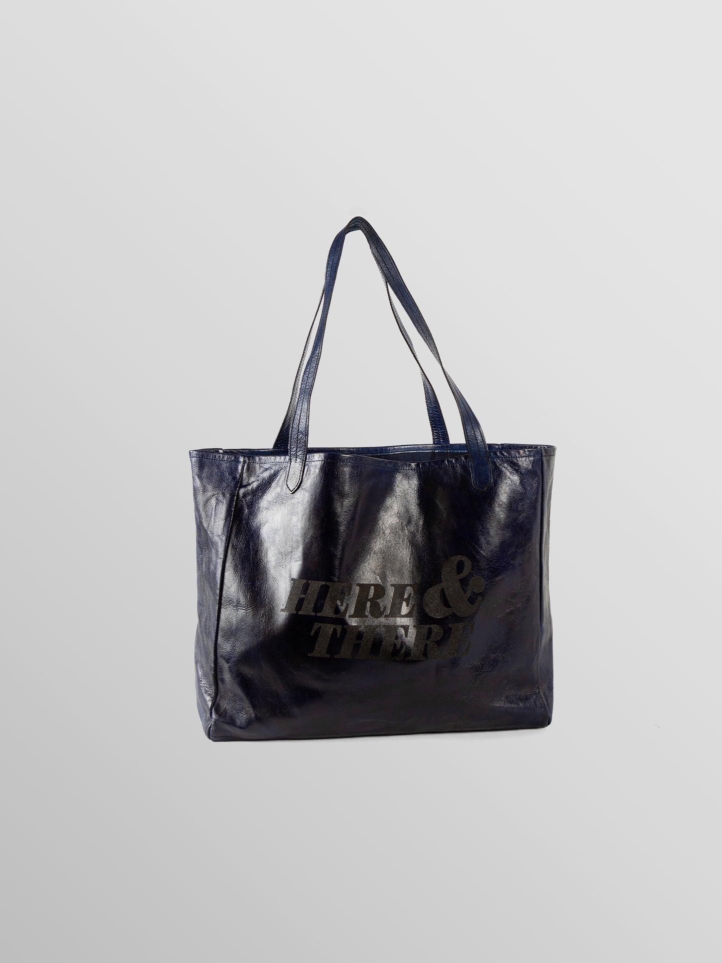 Natural Leather Beach Bag