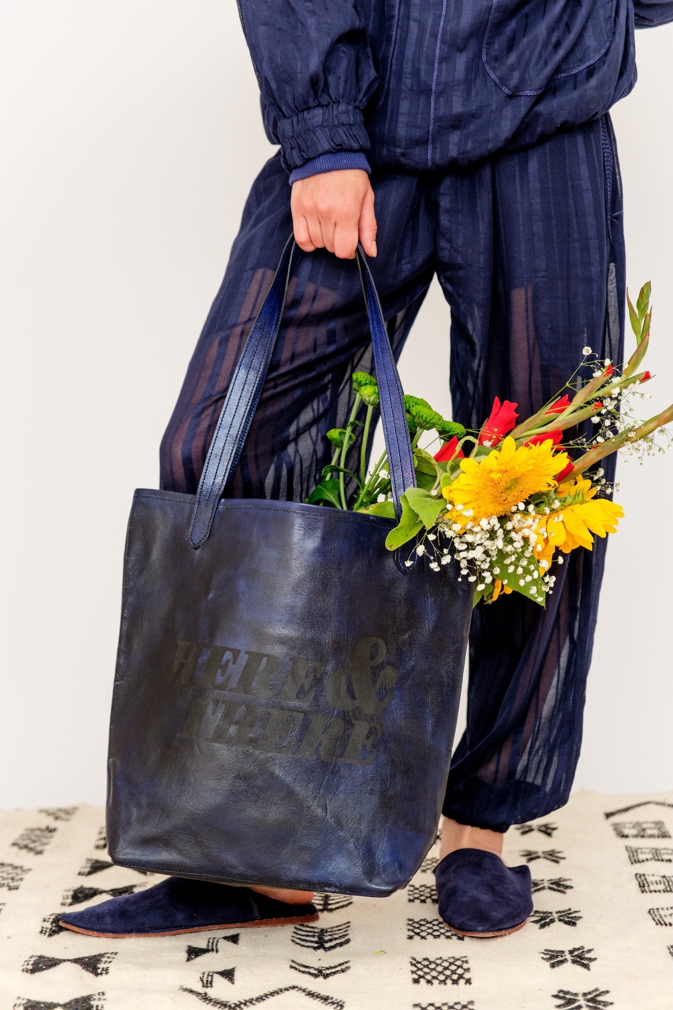Md Natural Leather Tote